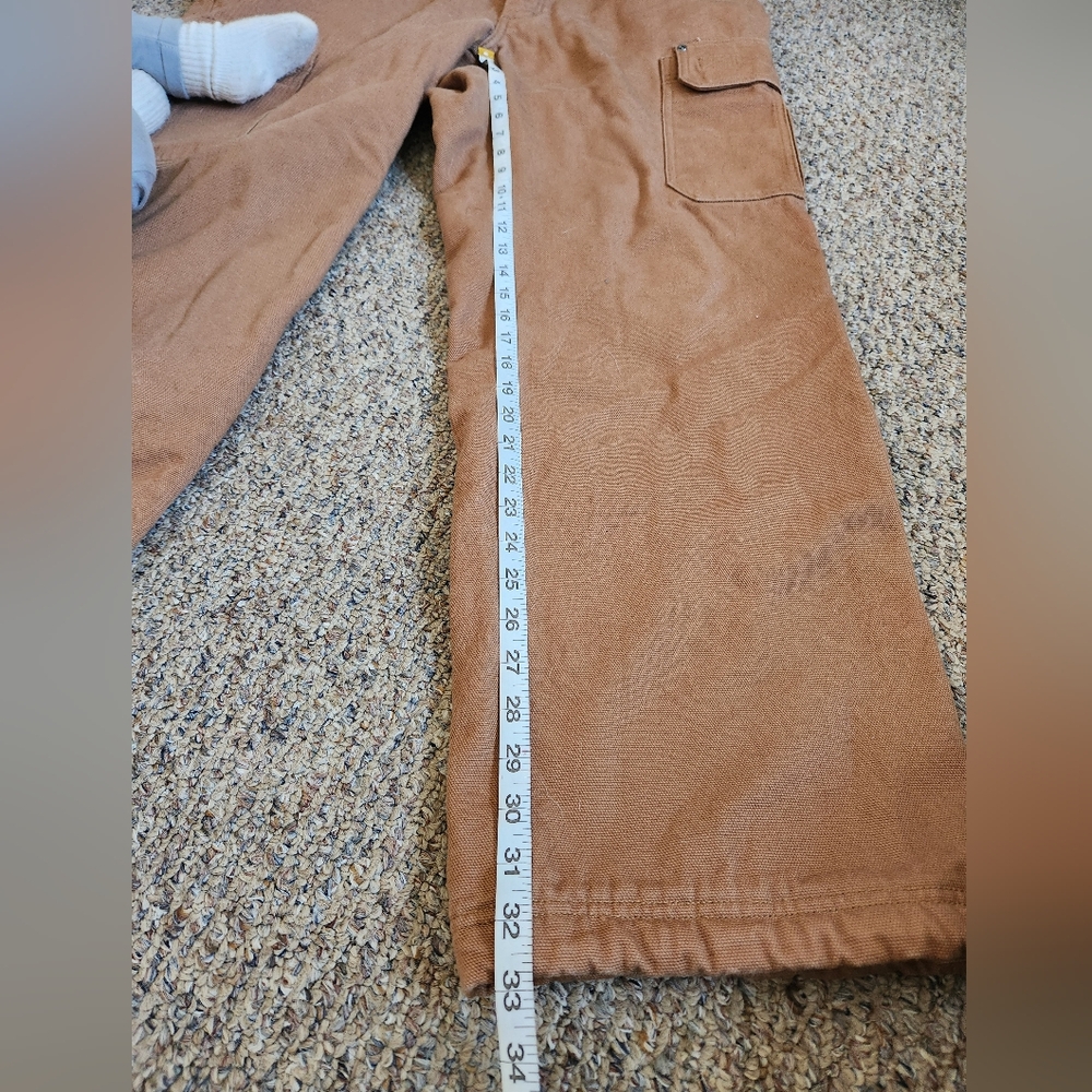 Fleece lined work utility pants 40x34 - Picture 7 of 7
